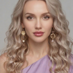 Серьги Космос с горным хрусталем